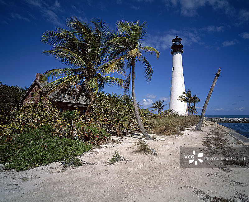 佛罗里达角灯塔图片素材