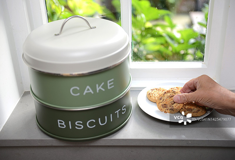 偷饼干图片素材