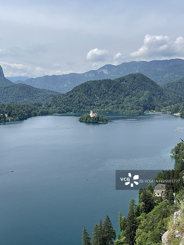 斯洛文尼亚布莱德图片素材