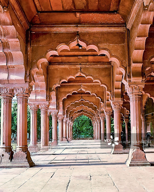 德里红堡公众觐见厅图片素材