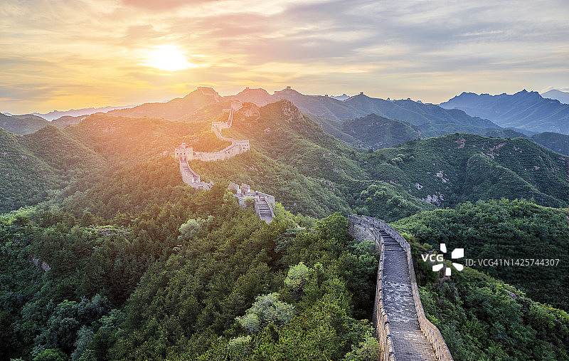 中国的长城图片素材