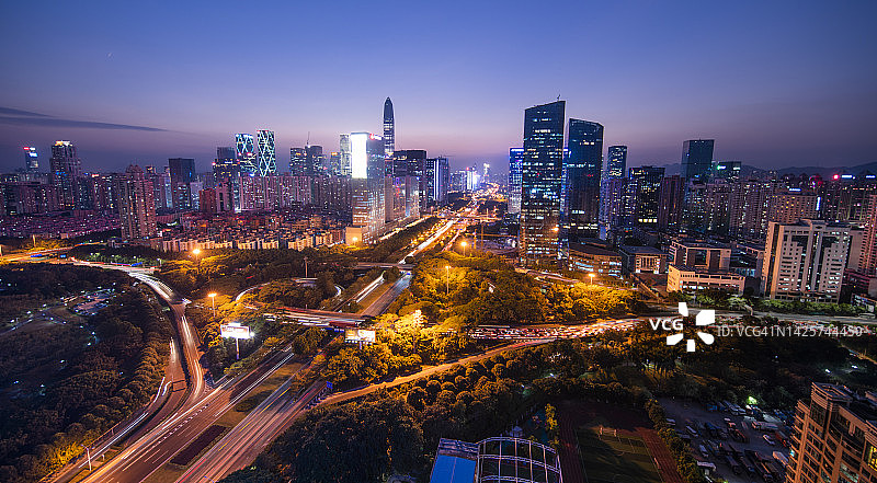 深圳商业区图片素材