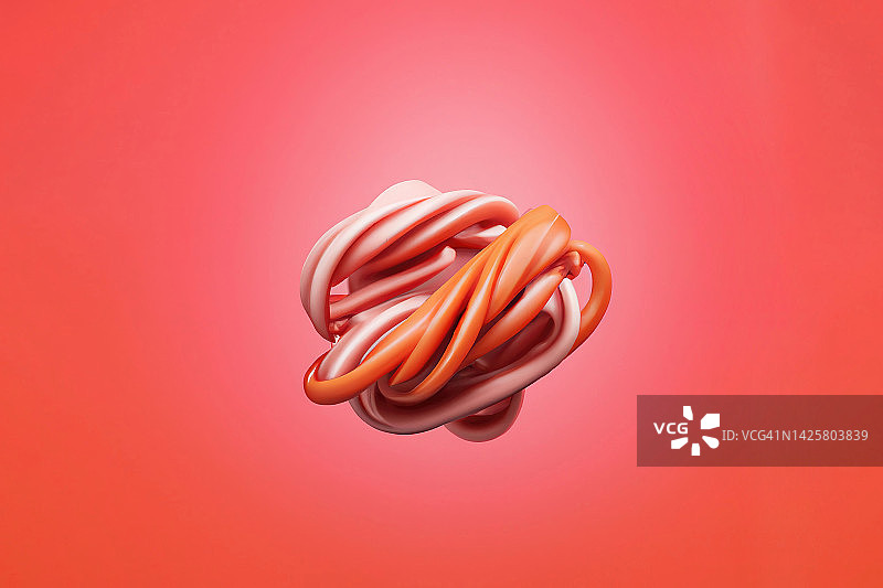 3D渲染：抽象球体图片素材