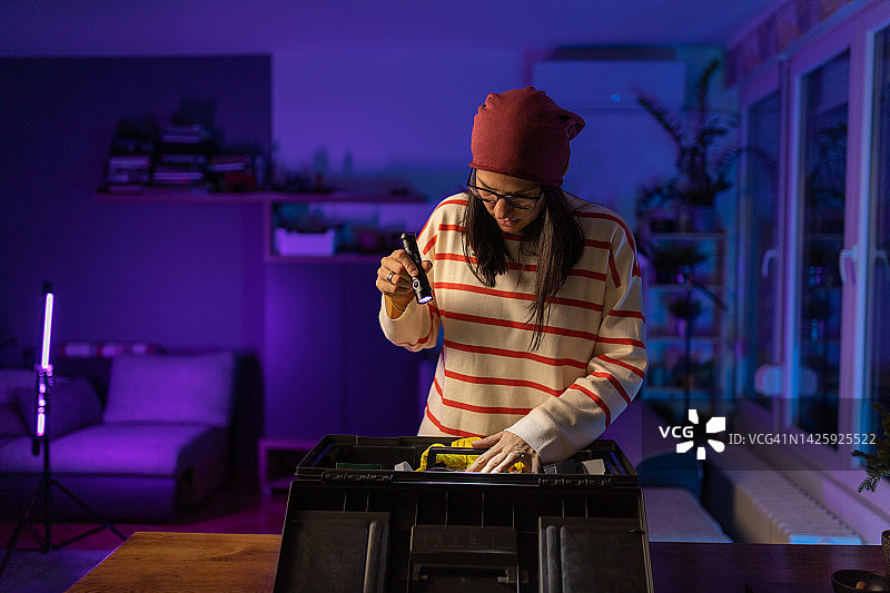 准备维修电路图片素材