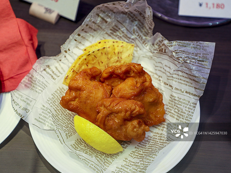 日式炸鸡块食品模型图片素材