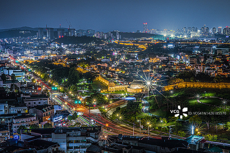 京畿道水原市华城图片素材