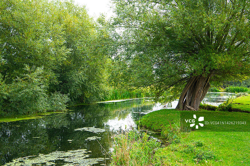 英国萨福克郡斯陶尔河图片素材