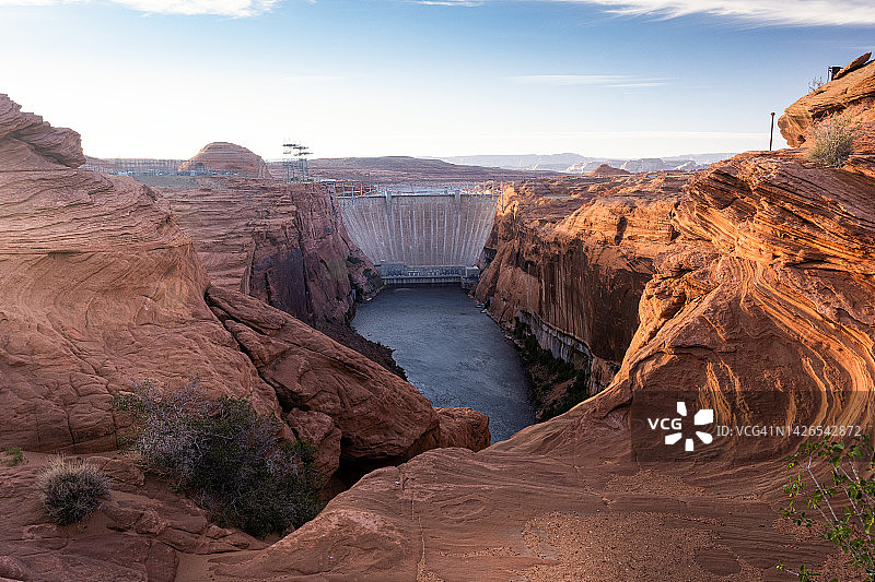 格伦峡谷大坝景观图片素材