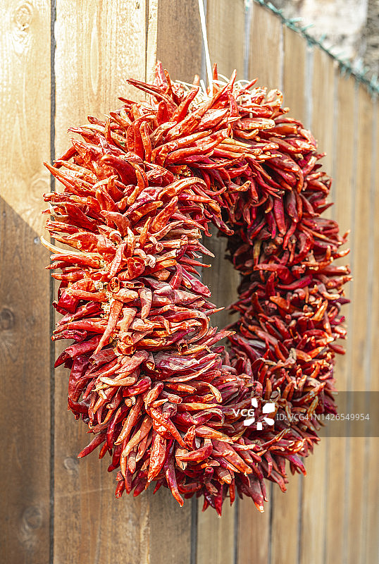 辣椒花环图片素材