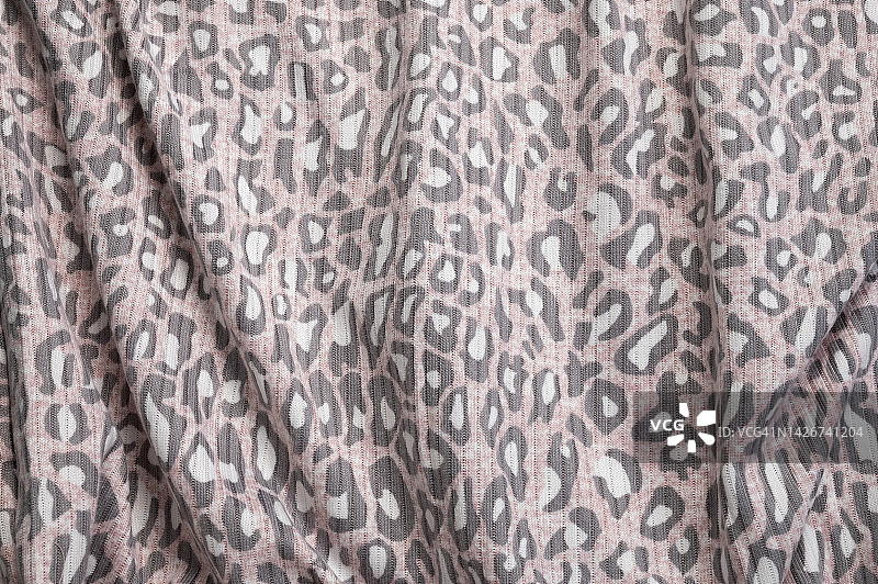 豹纹图案面料图片素材