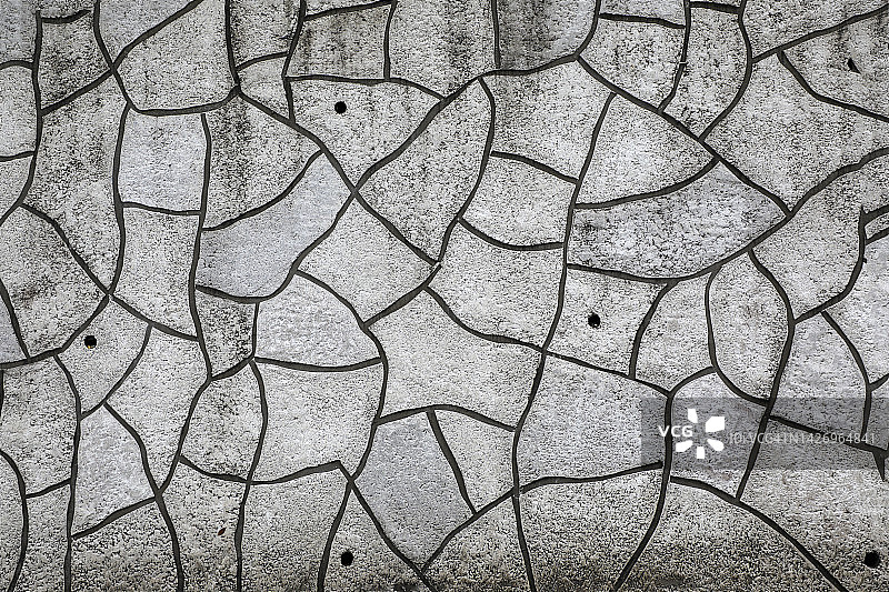 水泥挡土墙图片素材