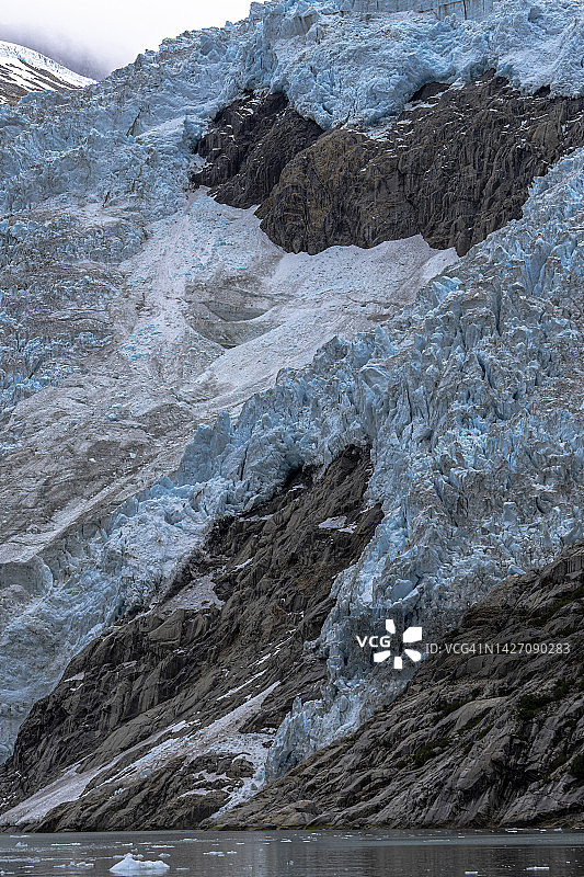 2022年7月30日基奈峡湾国家公园西北冰川图片素材