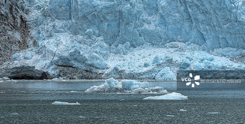 阿拉斯加西北冰川景观图片素材