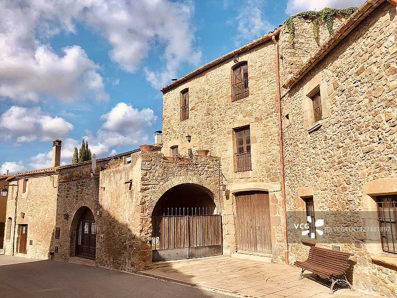 乌利亚斯特雷特，加泰罗尼亚，西班牙图片素材