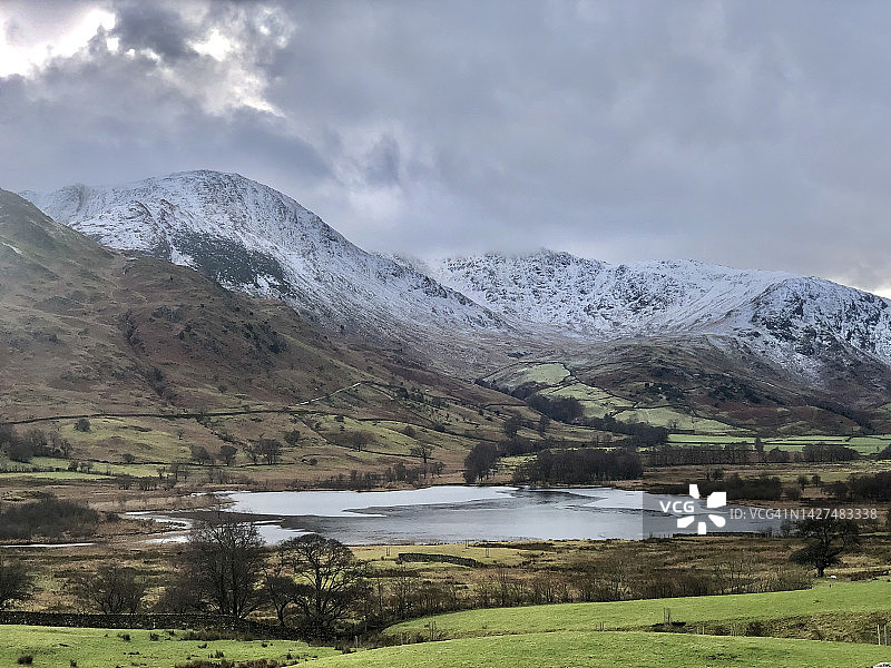湖区布莱亚潭图片素材