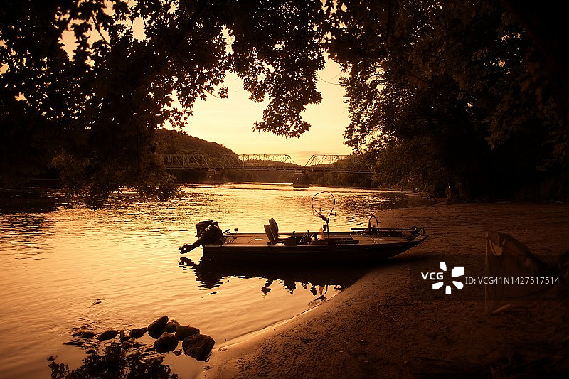 特拉华河风光（船）图片素材