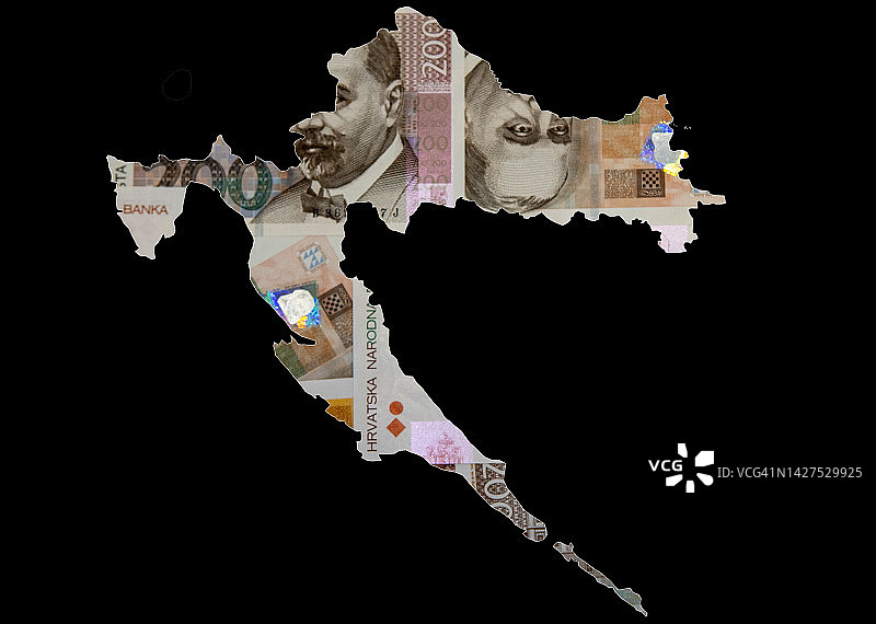 克罗地亚货币库纳图片素材