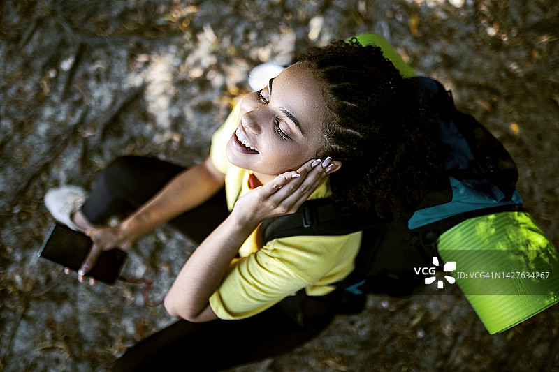 徒步音乐图片素材