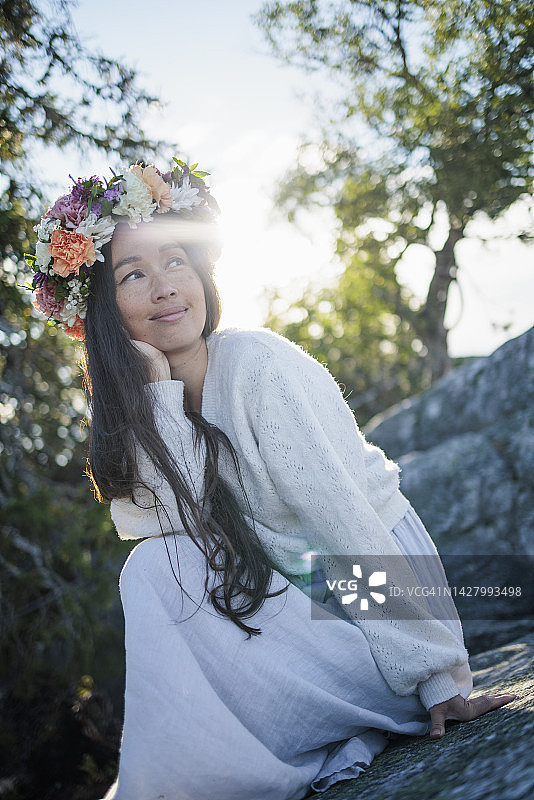 芬兰科利山的壮丽景色图片素材