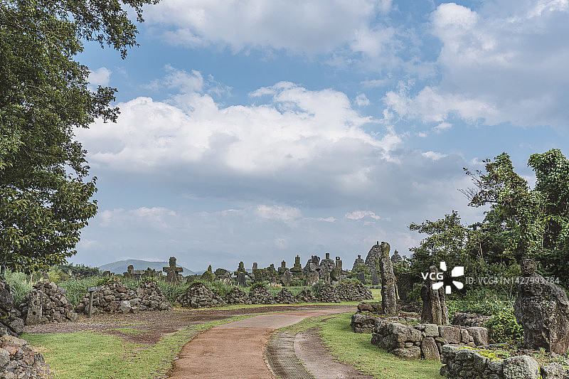 济州岛石文化公园图片素材