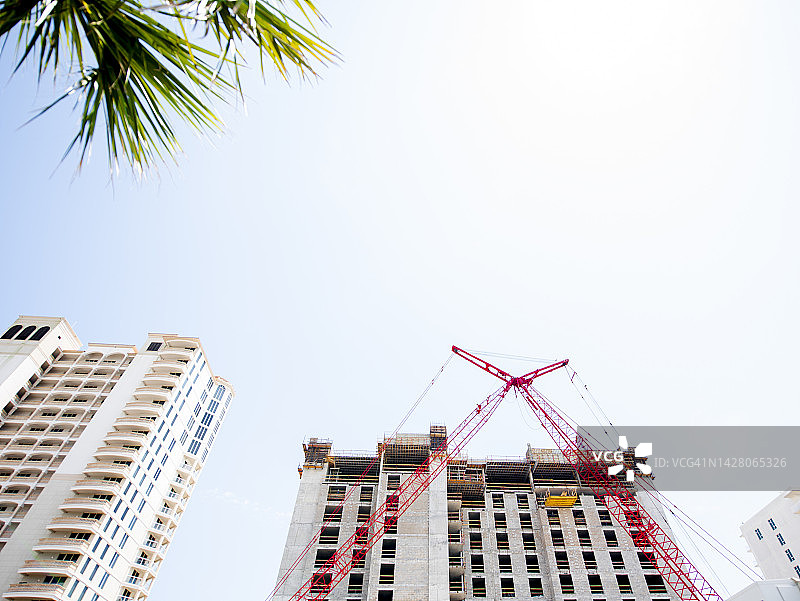 建筑工地住宅区图片素材