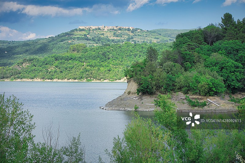 科尔巴拉湖图片素材