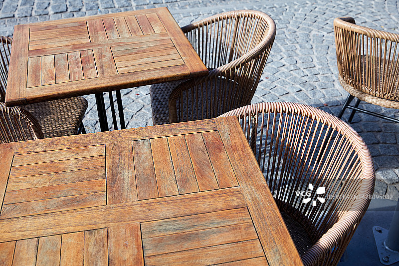 咖啡馆露台图片素材