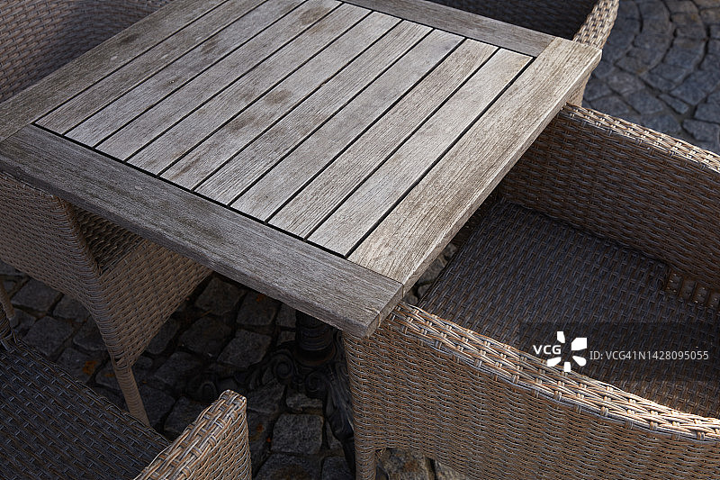 咖啡馆露台图片素材