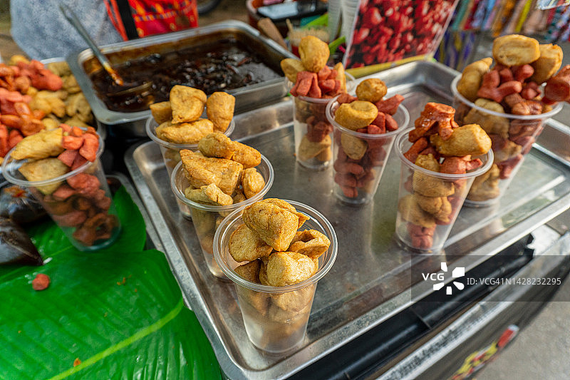 炸热狗图片素材