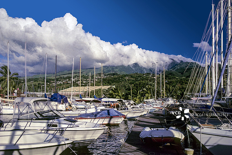 法国法属波利尼西亚塔希提岛图片素材