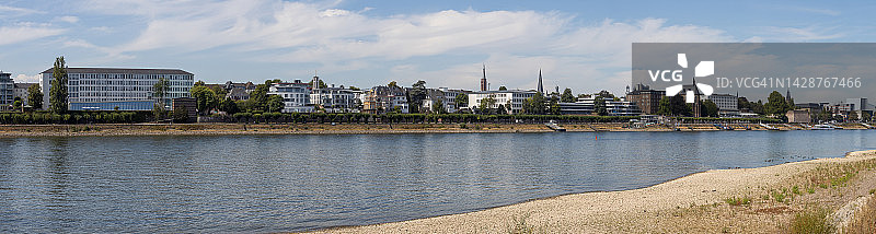 波恩老城区全景（德国）图片素材