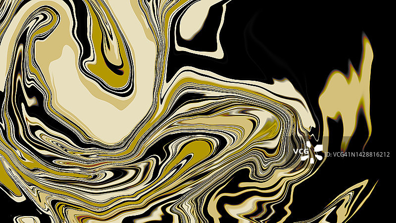 流体颜料混合大理石效果背景图片素材