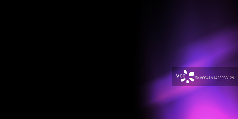 黑色背景上的电影眩光图片素材