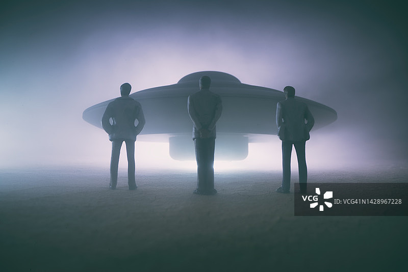 UFO遭遇图片素材