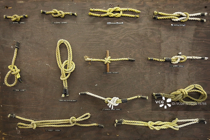 绳结展示板图片素材