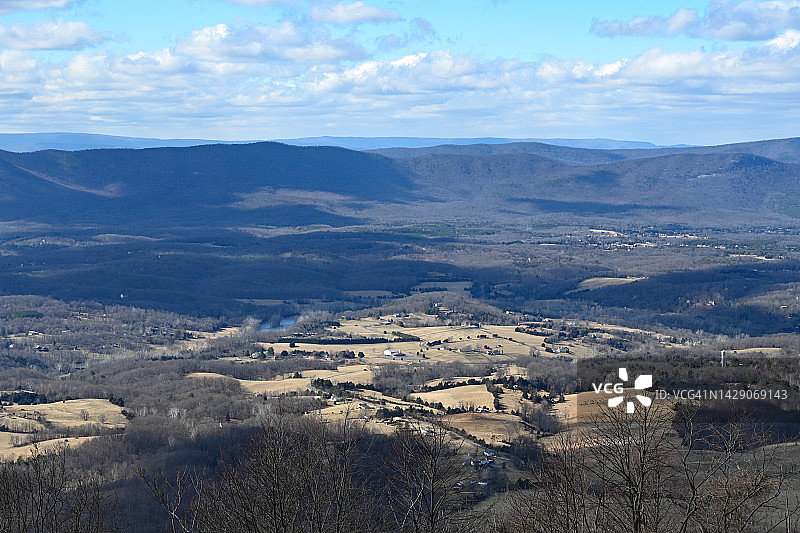 谢南多厄河谷图片素材