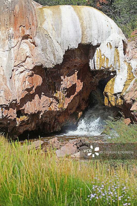 新墨西哥州赫梅斯河苏打坝图片素材