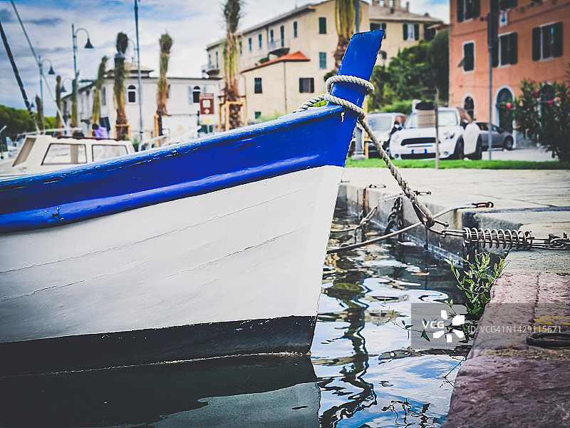 系泊船图片素材