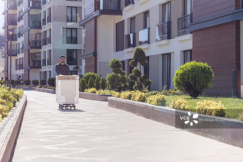 货物交付图片素材