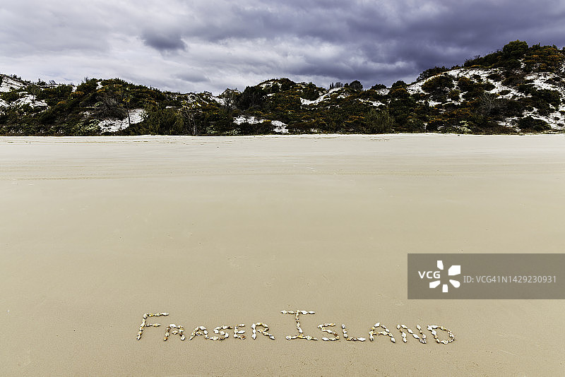 弗雷泽岛海滩图片素材