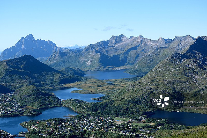 罗弗敦群岛的斯沃尔韦尔图片素材