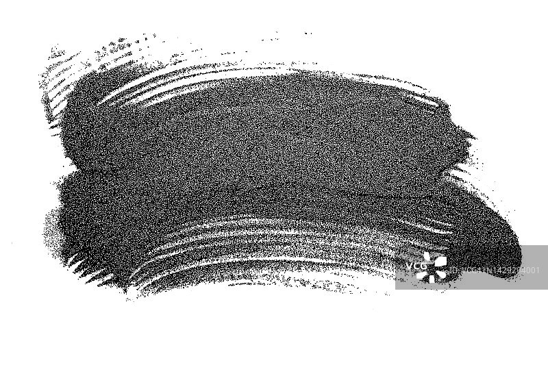 白色背景上的黑色笔触图片素材