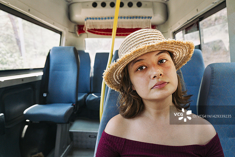 度假途中图片素材