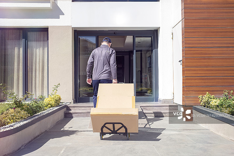 货物交付图片素材