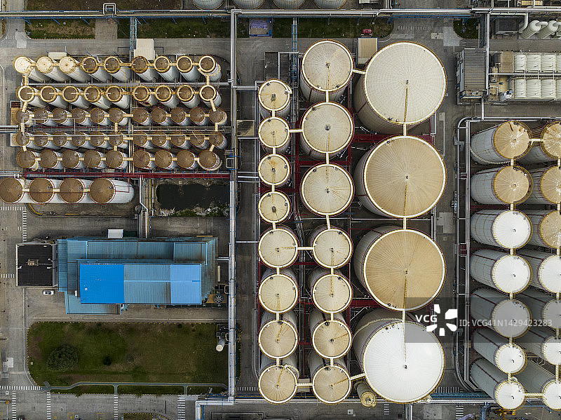 液态化学品和石化产品储罐图片素材