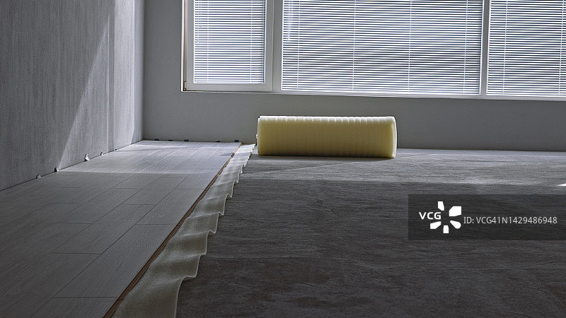 低成本DIY强化地板家装图片素材