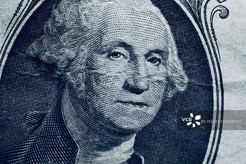 乔治·华盛顿肖像图片素材