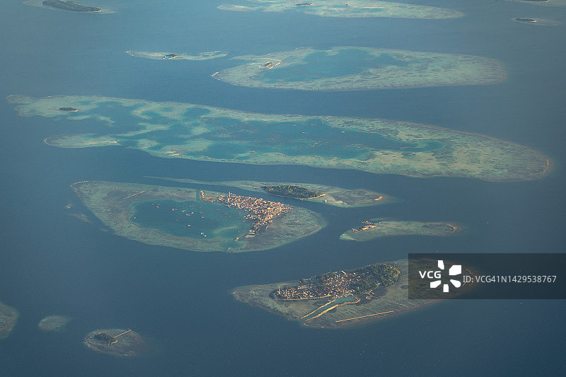 小岛群图片素材