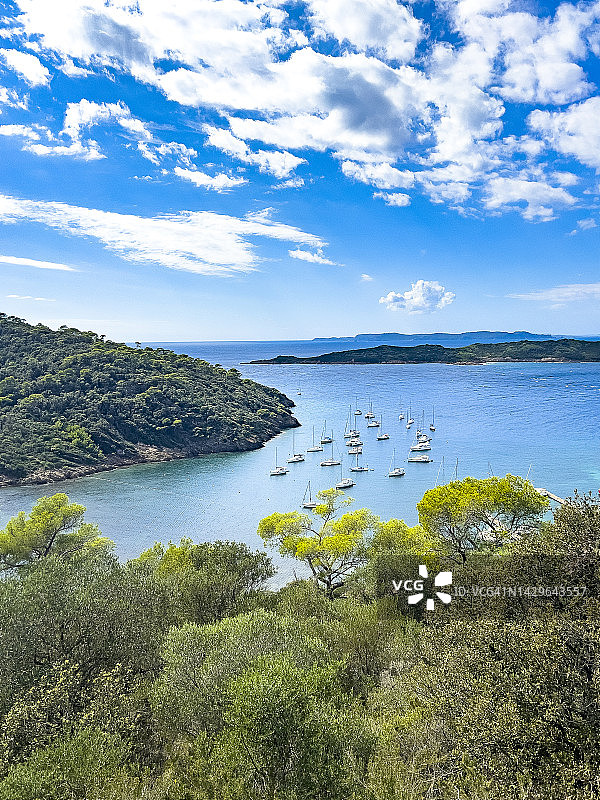 波尔-克罗斯岛图片素材