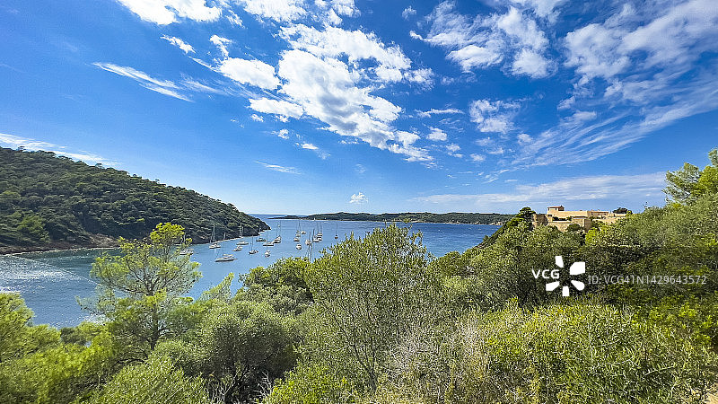 波尔-克罗斯岛图片素材